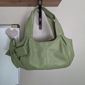 Mini Vegan Leather Hobo Shoulder Bag